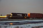 NS SD40-2 Locomotive in the yard